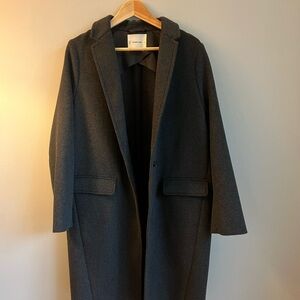 Everlane wool coat - dark gray